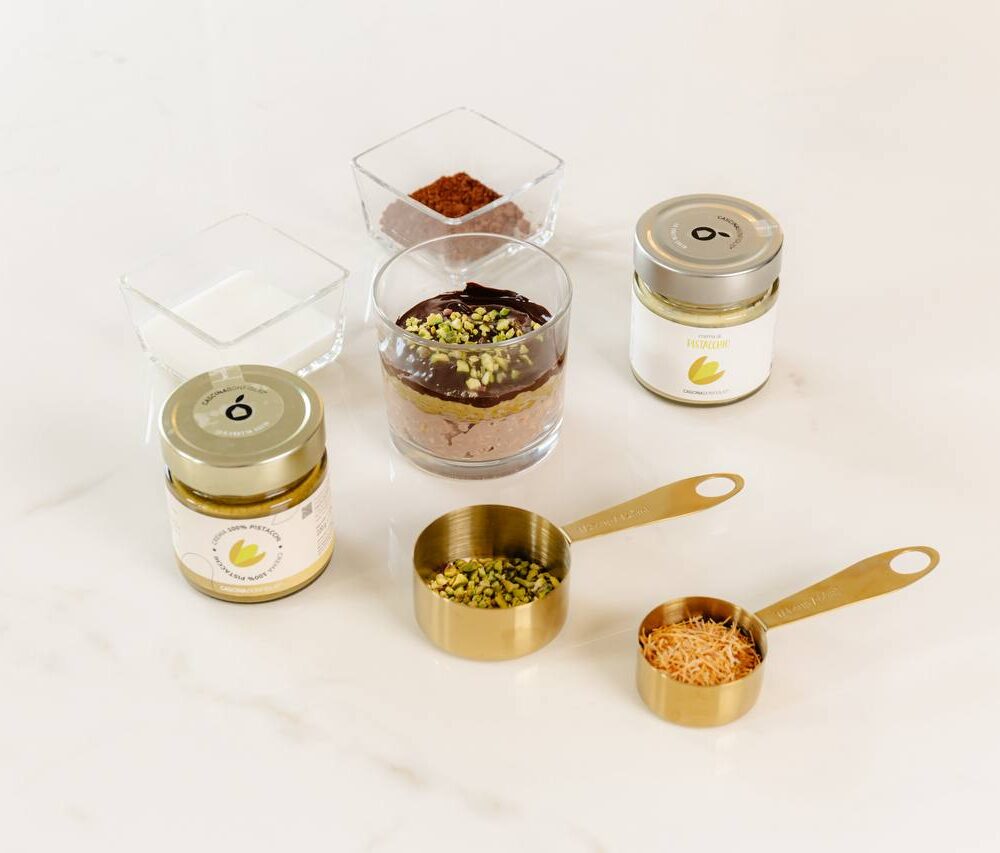 Gli sportivi (crema 100% pistacchio, nocciola, mandorla)